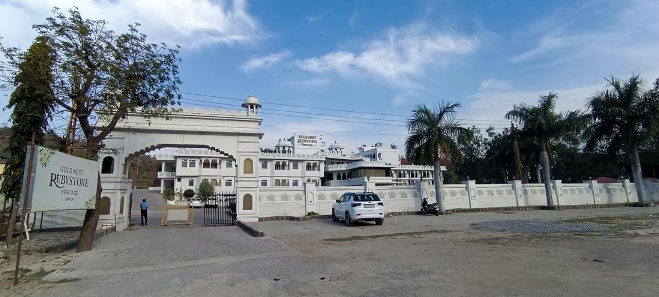 Gold Nest Rubystone Heritage Udaipur Eksteriør billede