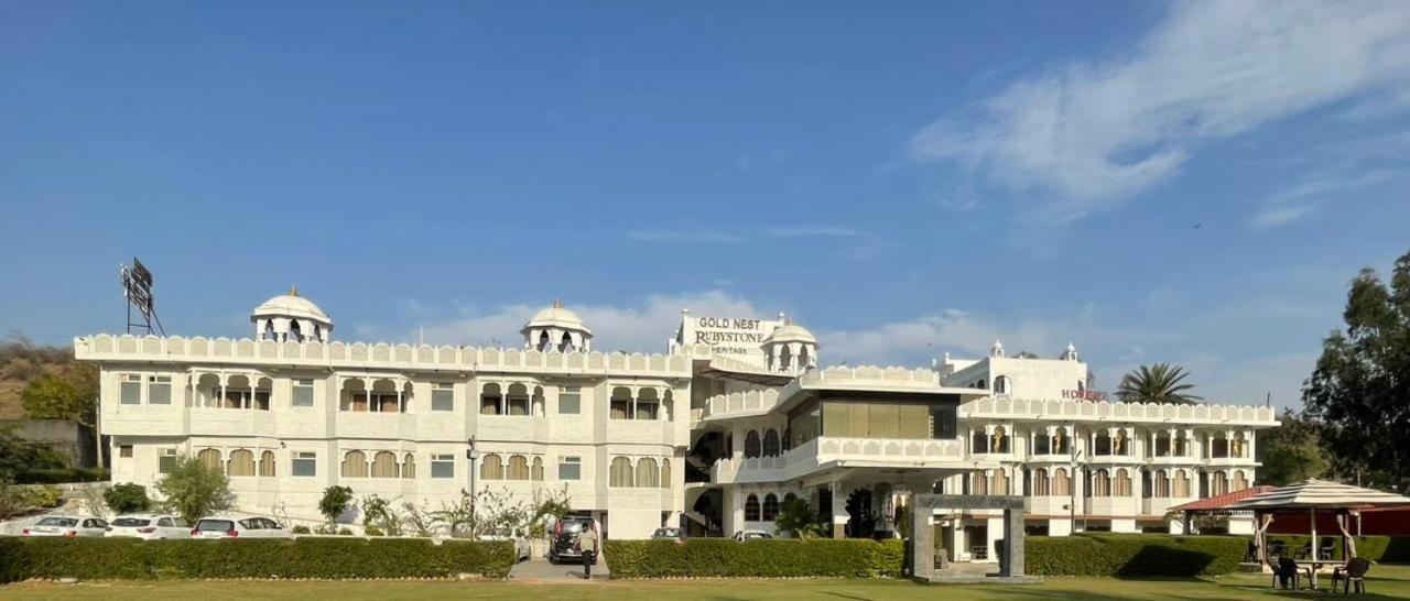 Gold Nest Rubystone Heritage Udaipur Eksteriør billede