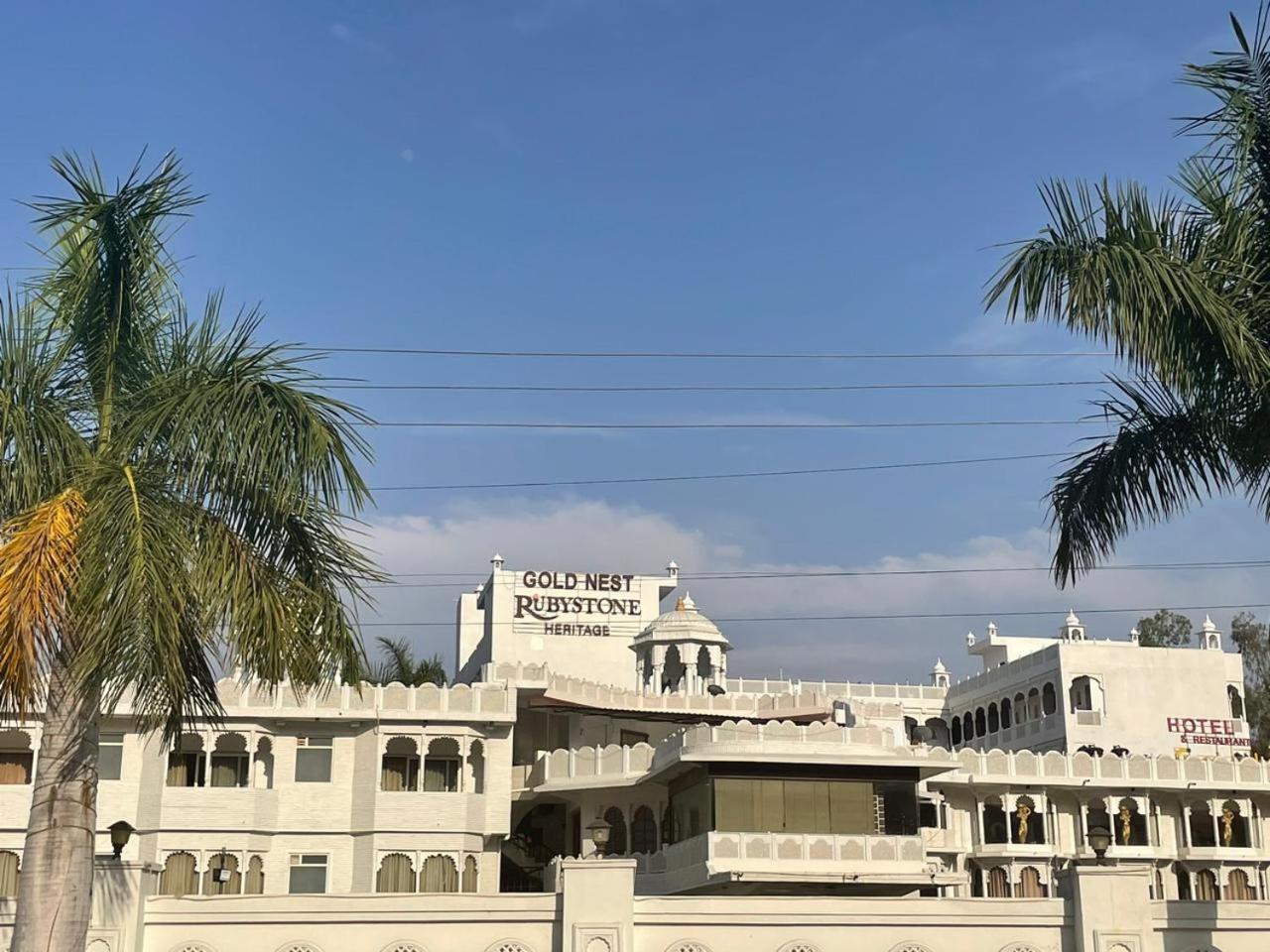 Gold Nest Rubystone Heritage Udaipur Eksteriør billede